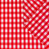 RED/WHITE CHECK