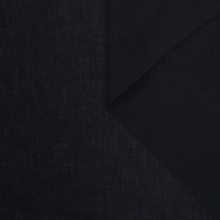 Buy dark-navy-19-4013tcx LIGHT WT LINEN BLENDED MUSLIN