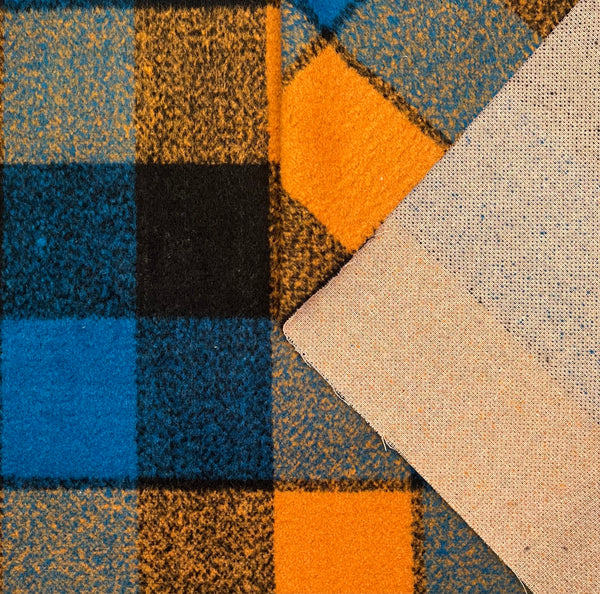 PLAID WOOL FLANNEL