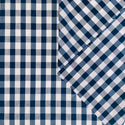 GINGHAM CHECK (1" X 1 3/8") COTTON MUSLIN