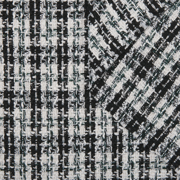 MULTI COLOR PLAID TWEED
