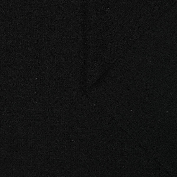BLACK BOUCLE TWEED W/LUREX